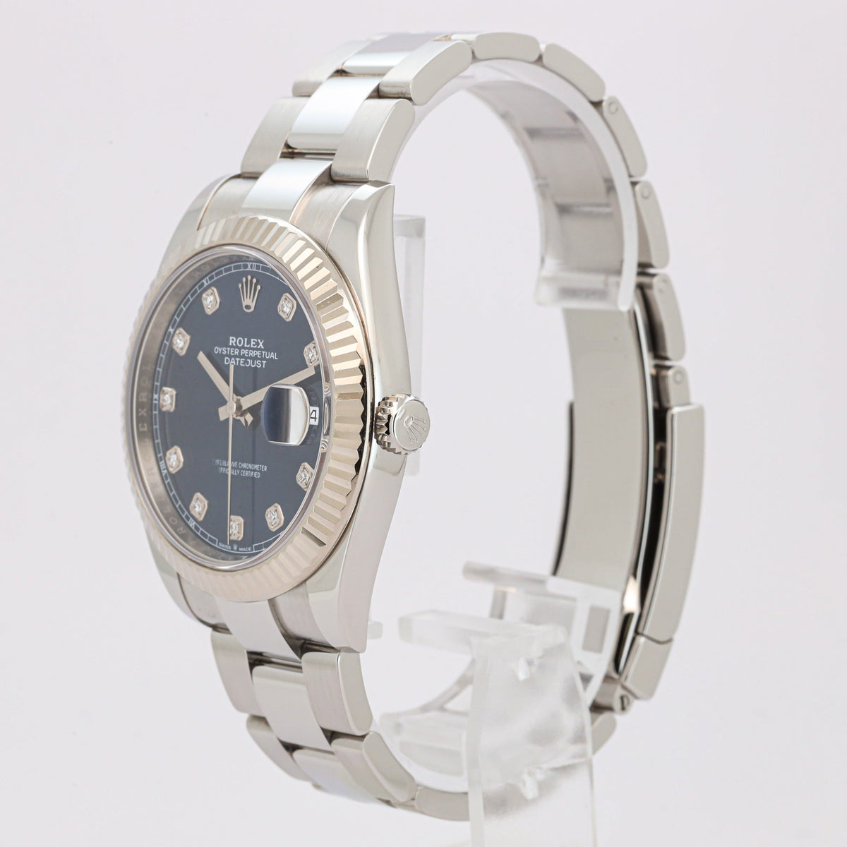 Rolex Datejust 41 126334 Blue Diamond Dial