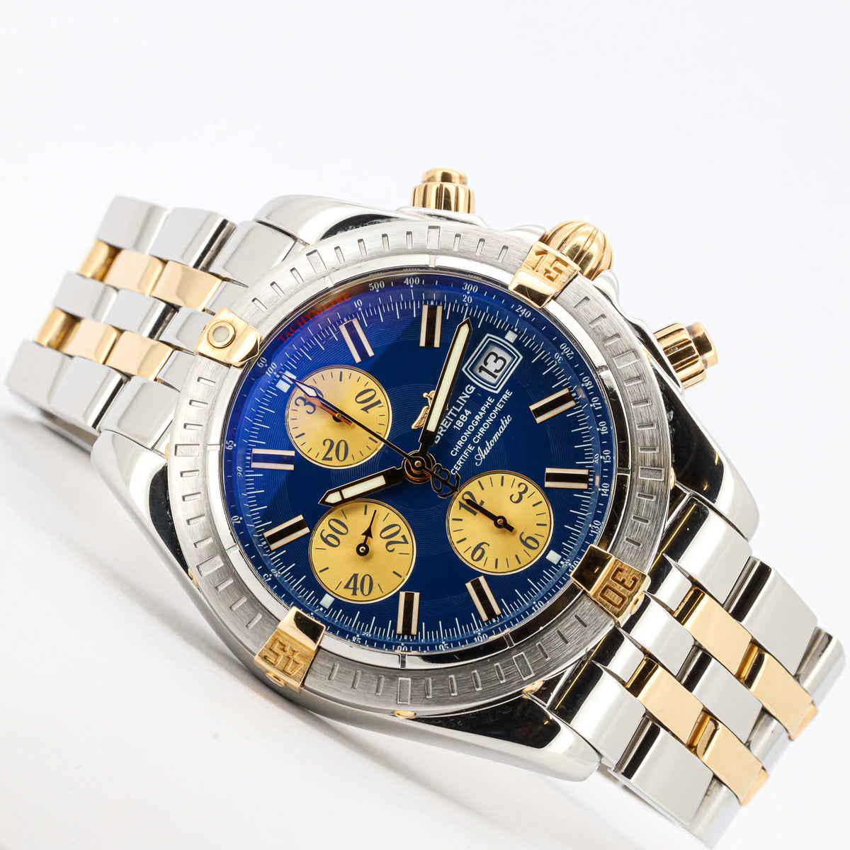 Breitling Chronomat Evolution 44mm Stahl/Gold B13356