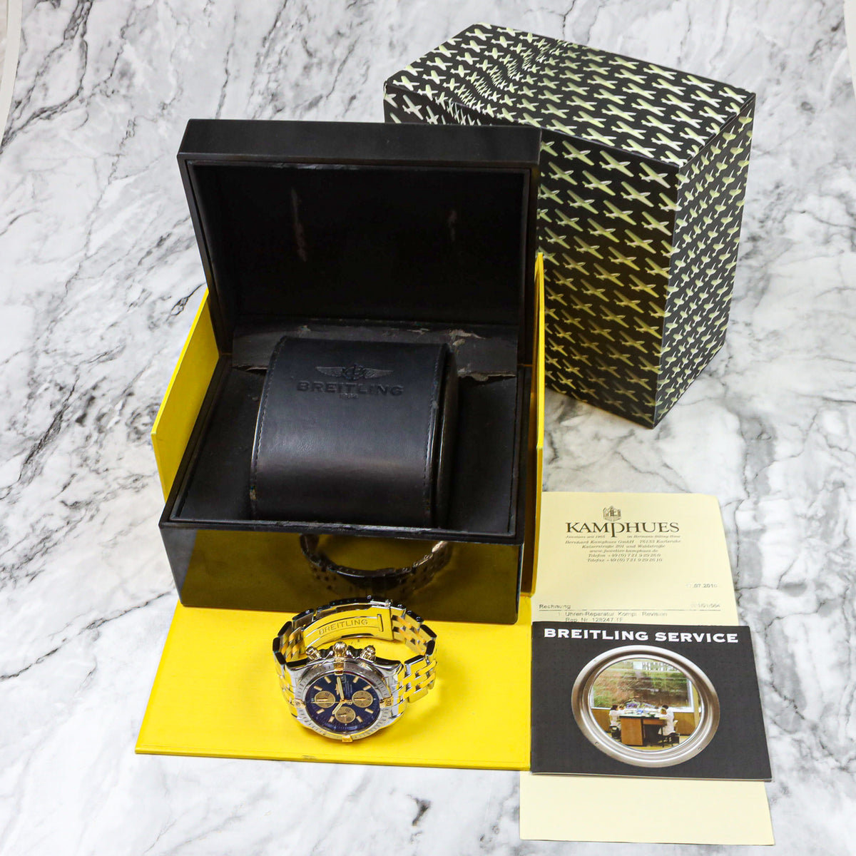 Breitling Chronomat Evolution 44mm Stahl/Gold B13356