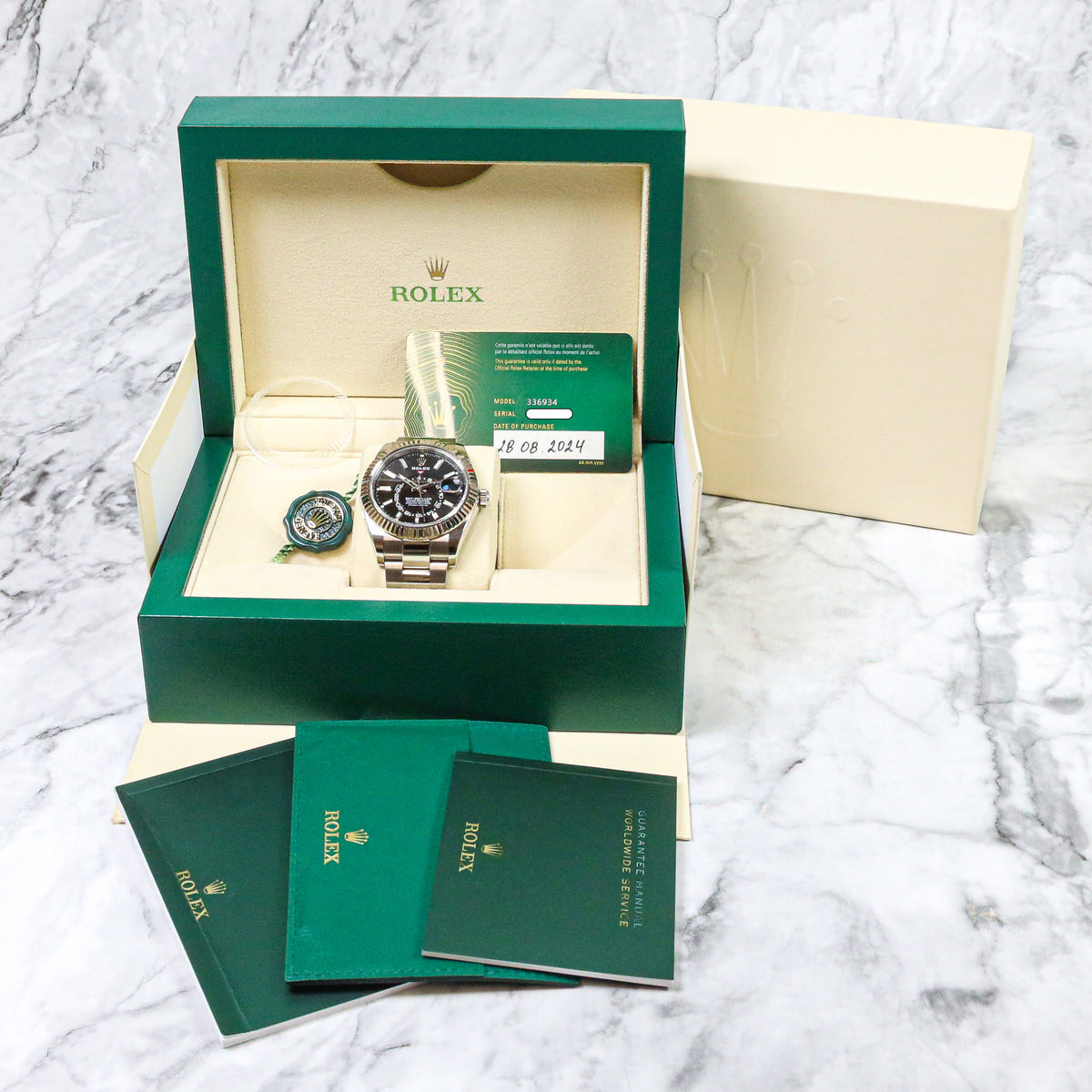 Rolex Sky-Dweller 336934 Black Dial Oyster