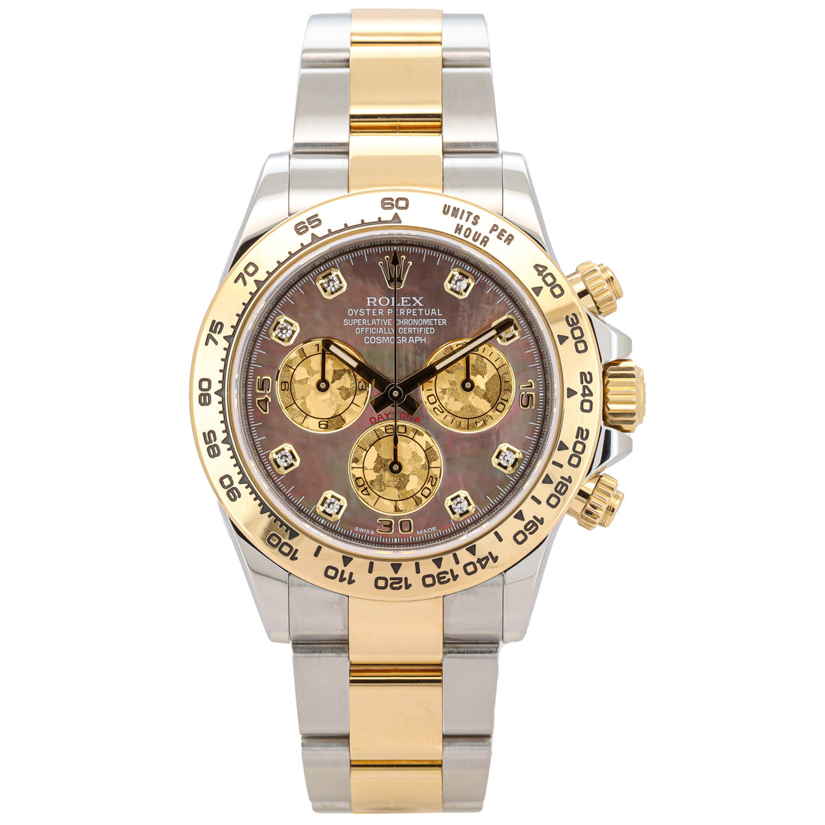 Rolex Daytona 116503 Mother Of Pearl Meteorite Diamond Dial