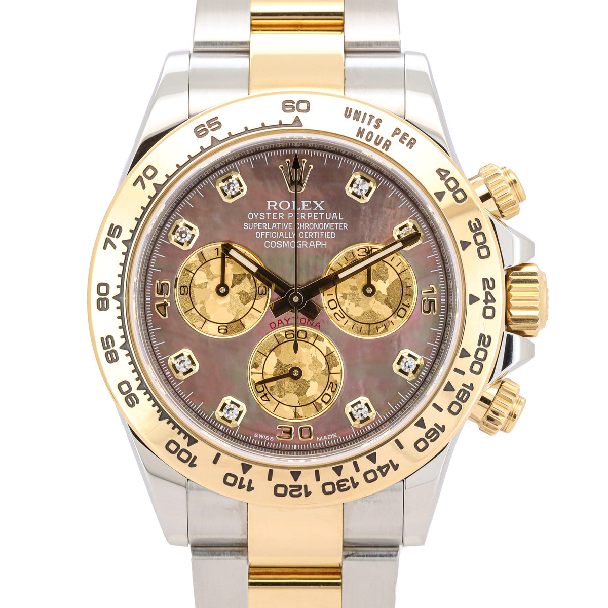 Rolex Daytona 116503 Mother Of Pearl Meteorite Diamond Dial