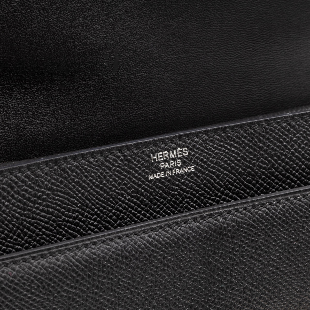 Hermès Verrou 21 Epsom Leder Schwarz Palladium Umhängetasche