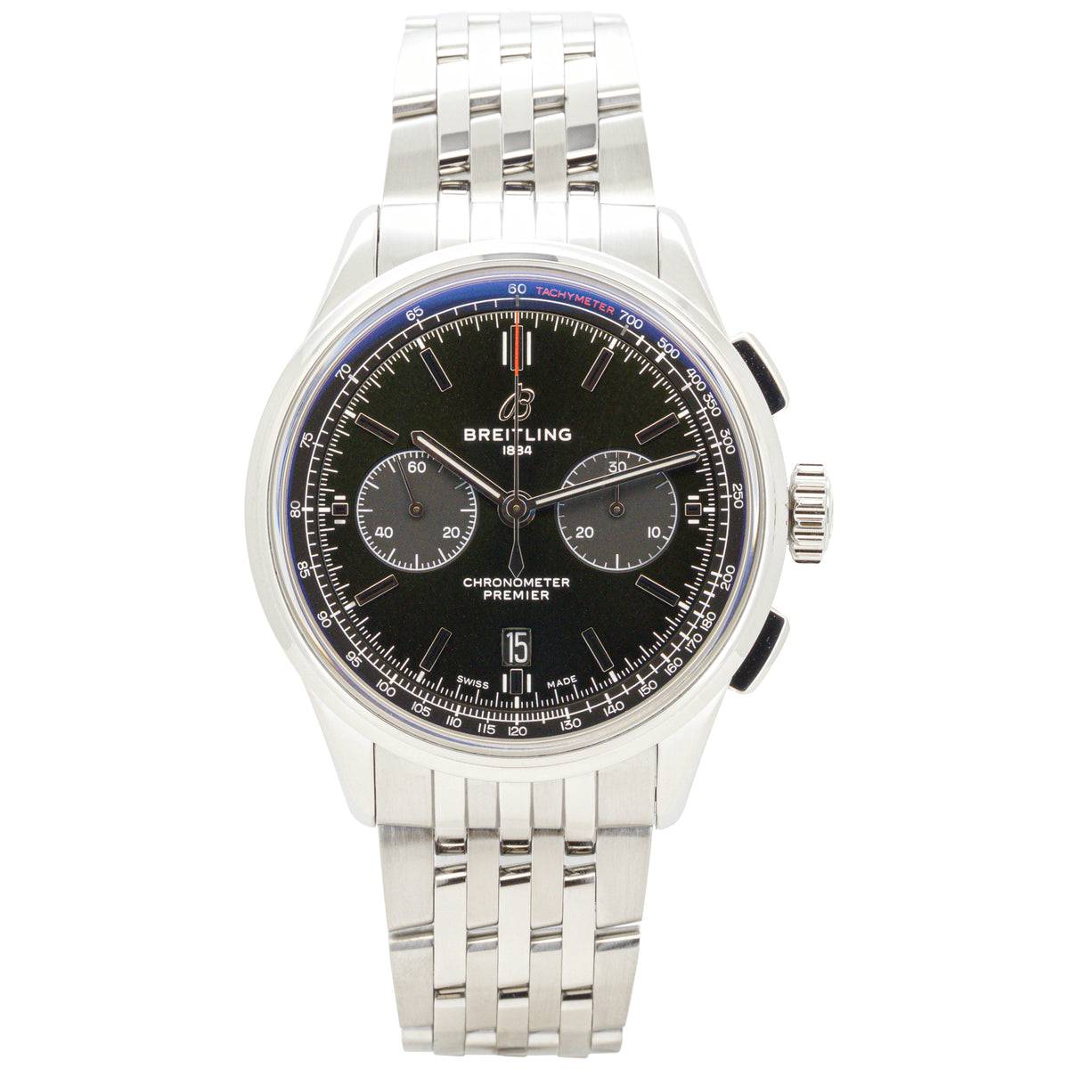 Breitling Premier B01 Chronograph 42mm Green Dial AB0118