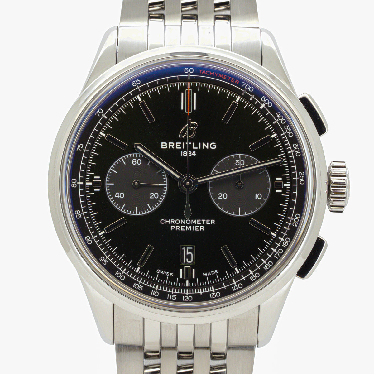 Breitling Premier B01 Chronograph 42mm Green Dial AB0118