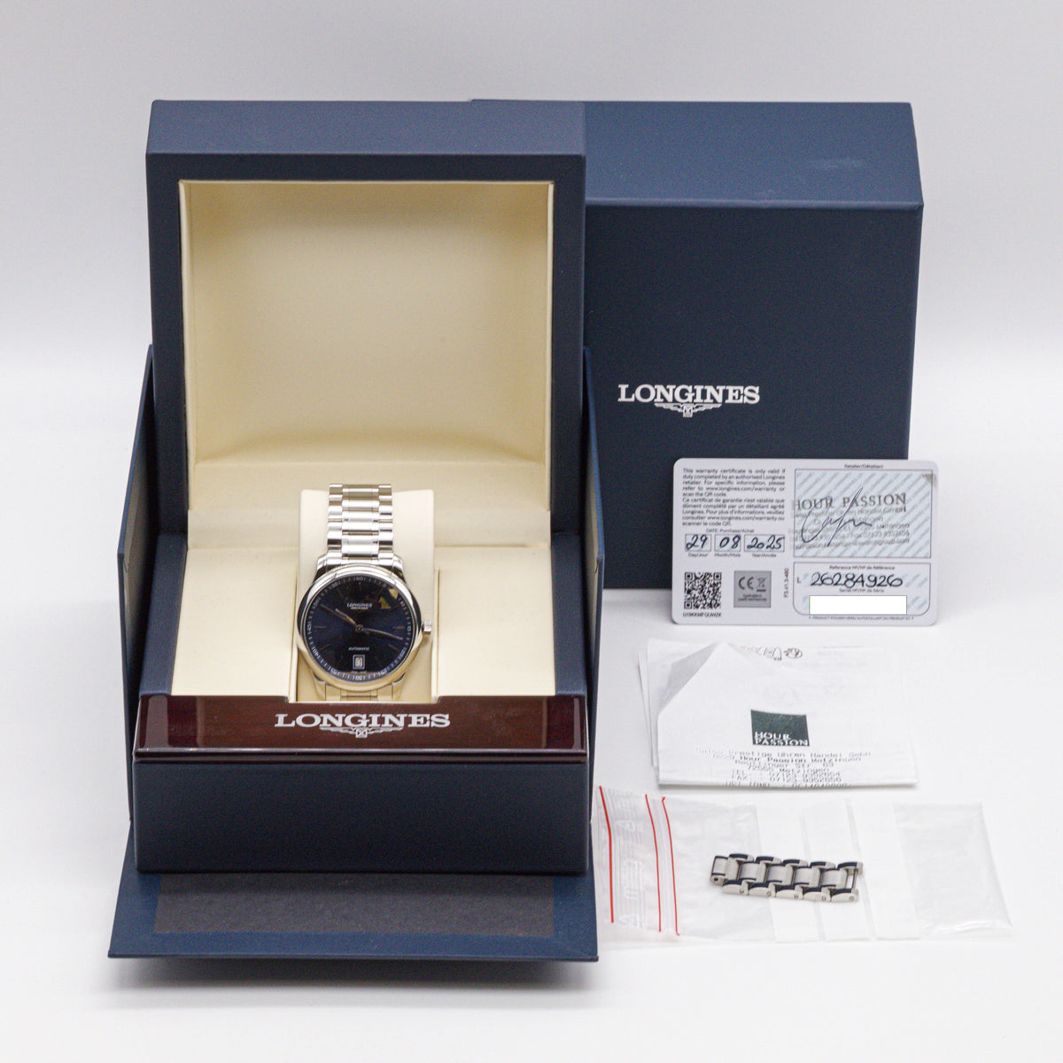 Longines Master Collection Automatic 38,5mm L2.628.4.926 Blue