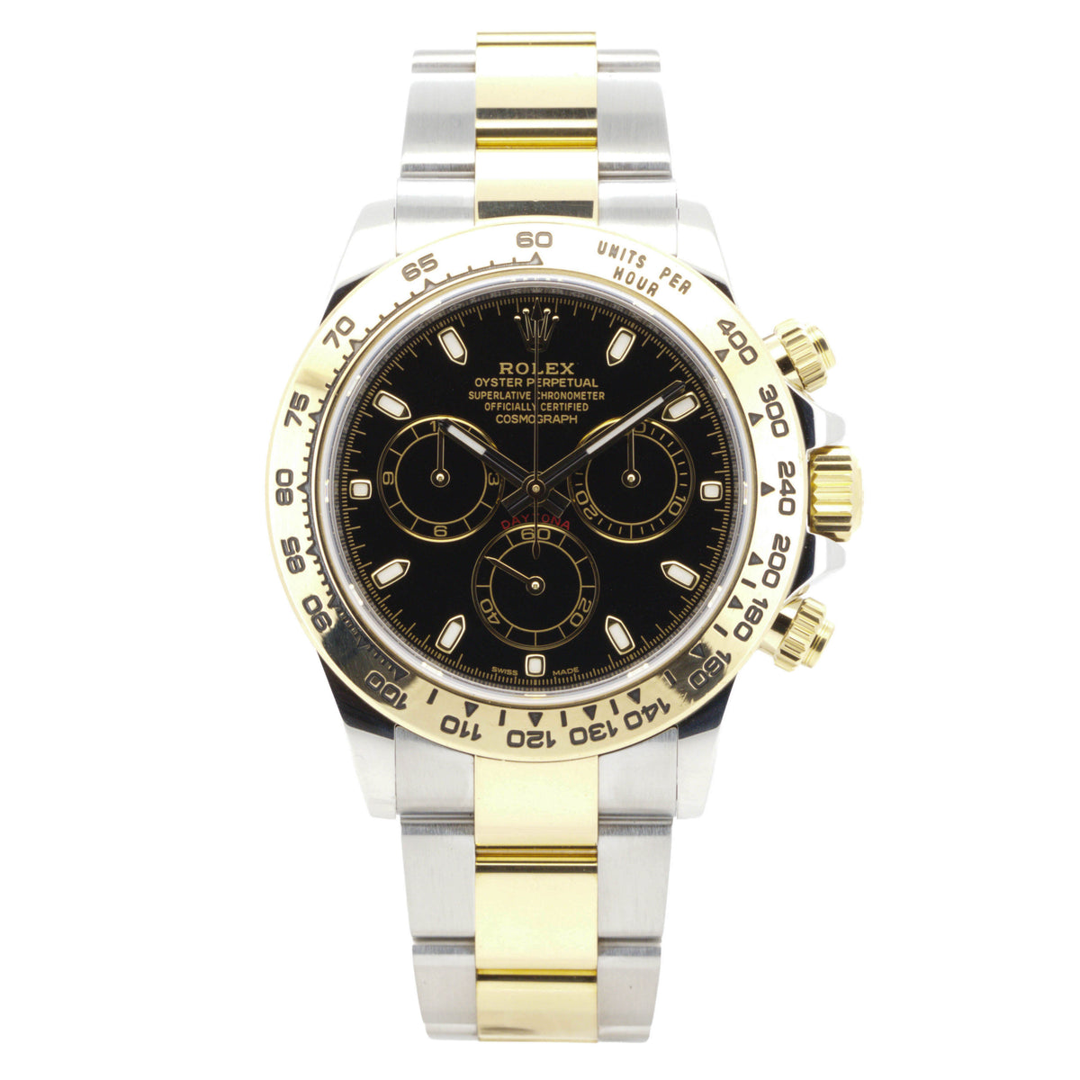 Rolex Daytona 116503 Black Dial Stahl Gold 2019 Full Set