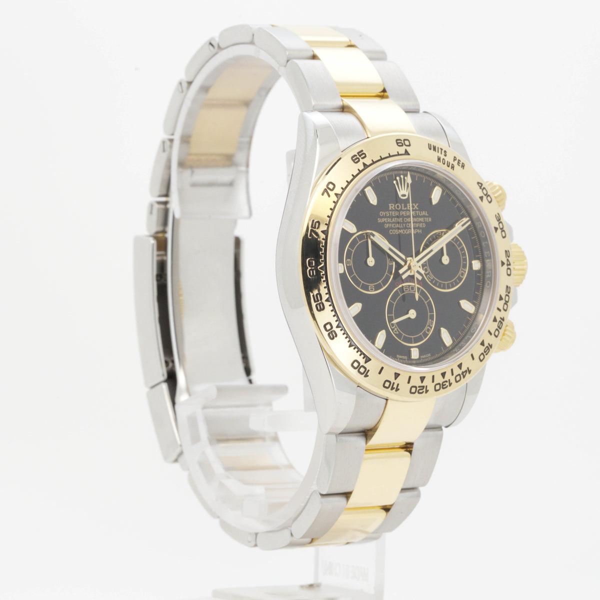 Rolex Daytona 116503 Black Dial Stahl Gold 2019 Full Set