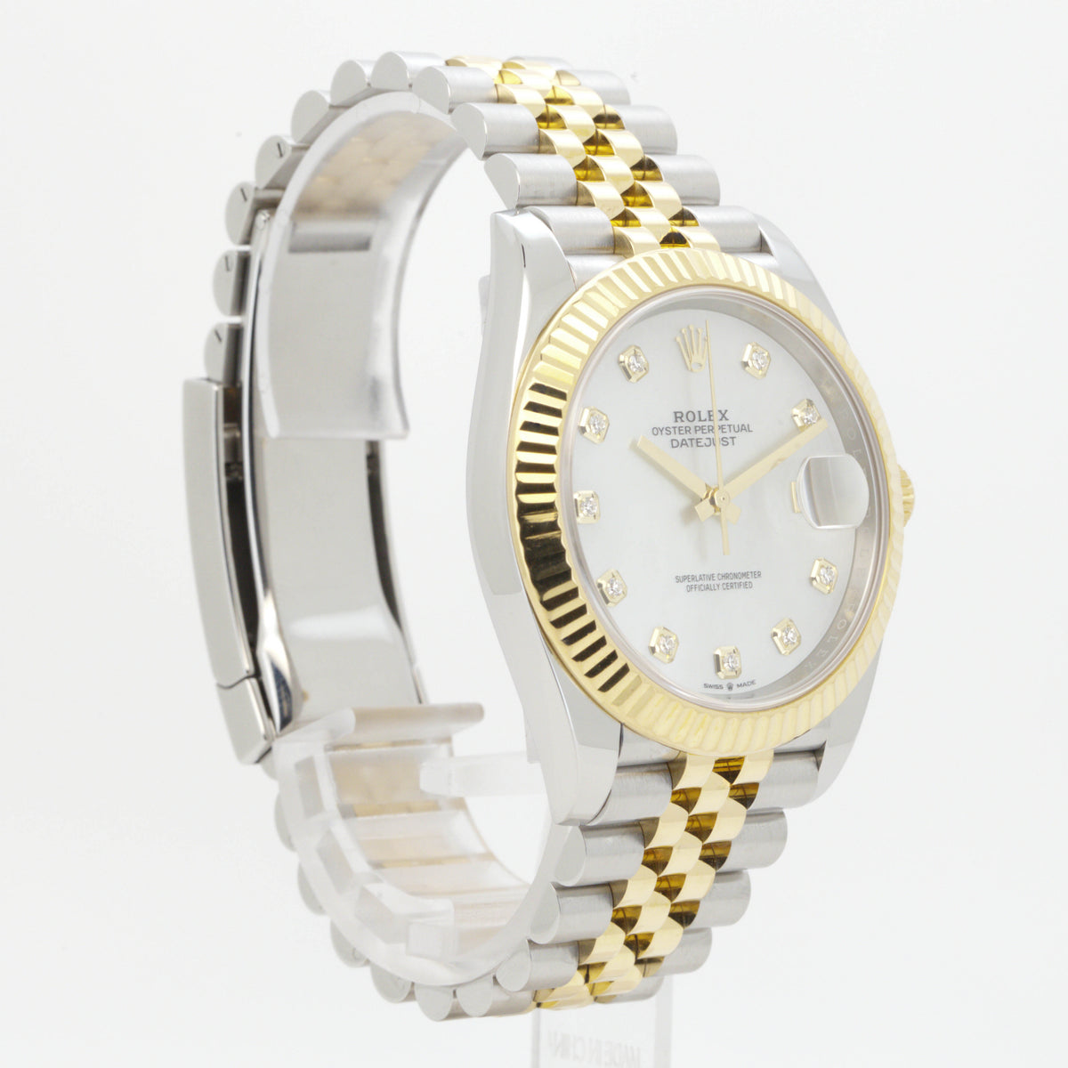 Rolex Datejust 41 126333 Mother of Pearl Dial Jubilee