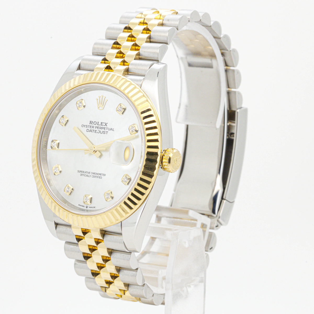 Rolex Datejust 41 126333 Mother of Pearl Dial Jubilee