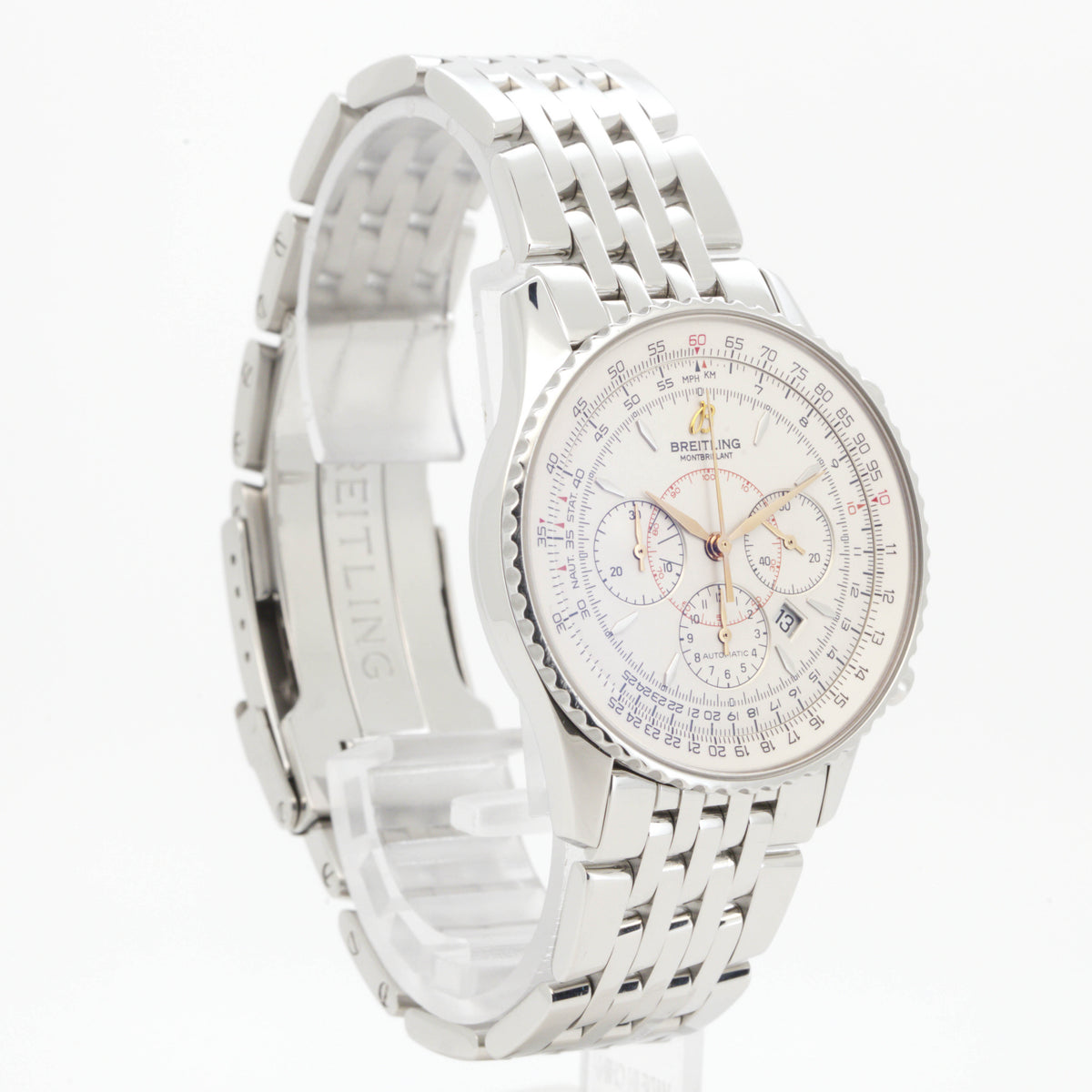 Breitling Montbrillant Navitimer 38 A41370 Chronograph Chronometer Zertifikat