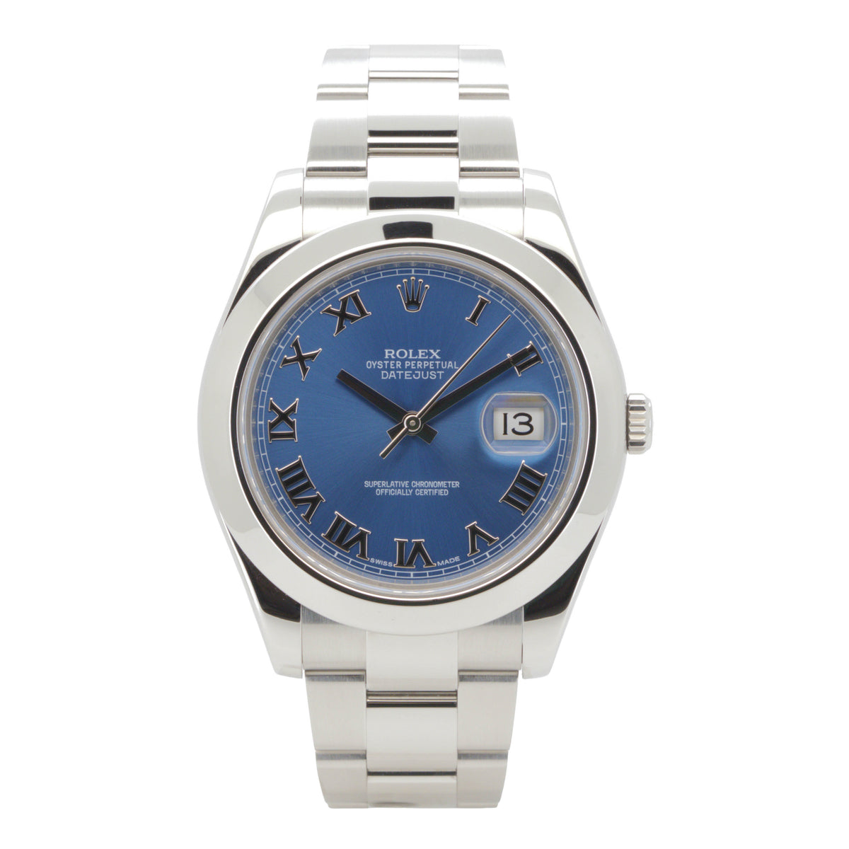 Rolex Datejust 41 126300 Azzuro Blue Oyster