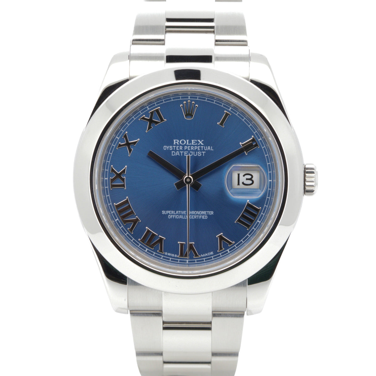 Rolex Datejust 41 126300 Azzuro Blue Oyster