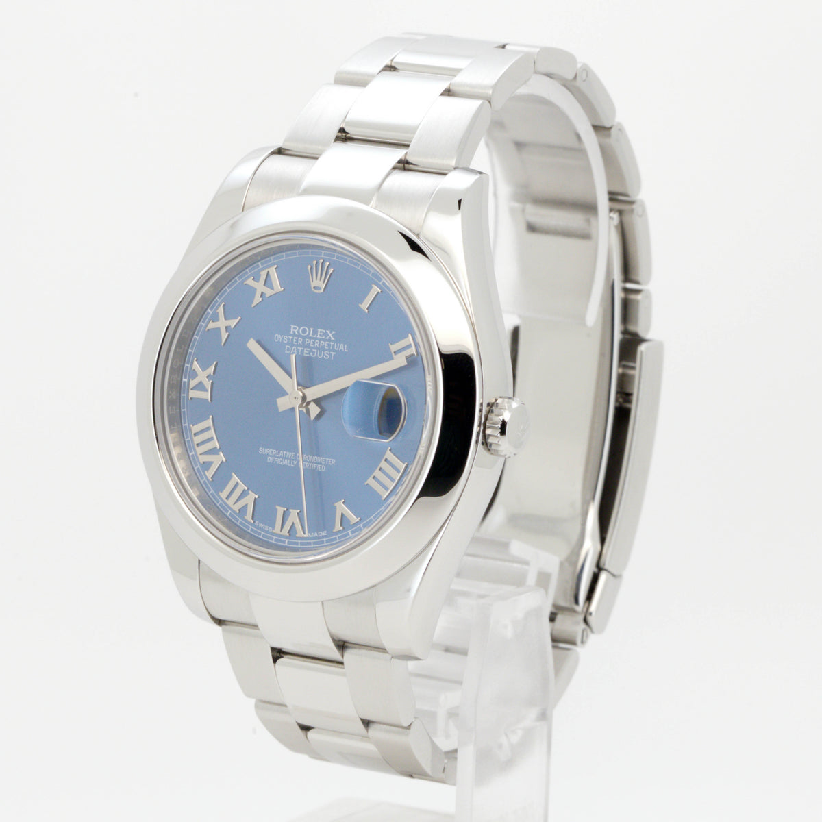 Rolex Datejust 41 126300 Azzuro Blue Oyster