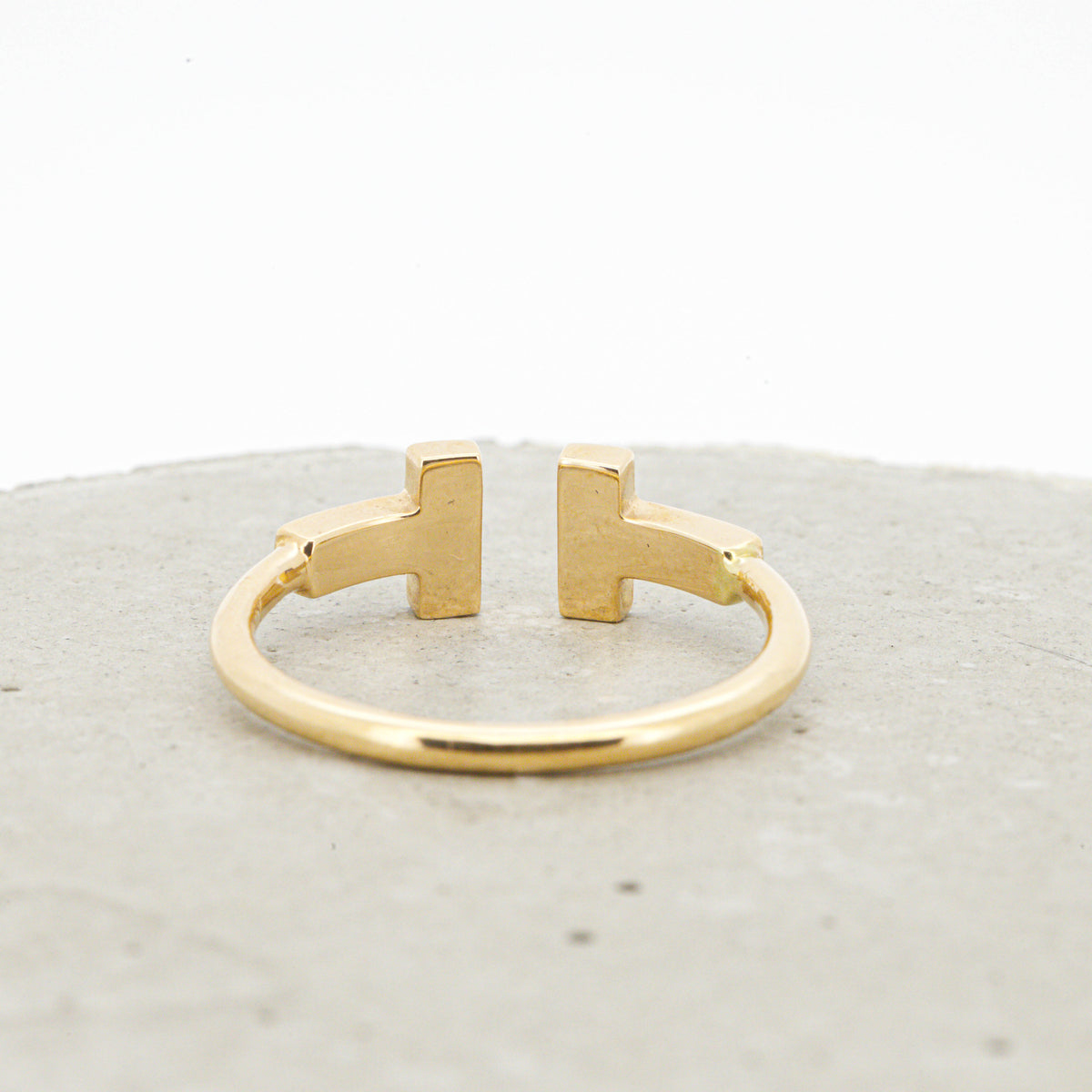 Tiffany & Co T Wire Ring mit Diamanten in 750/18k