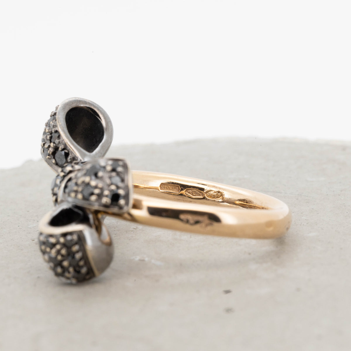 Pomellato Forever Ring Black Diamond 750/18k