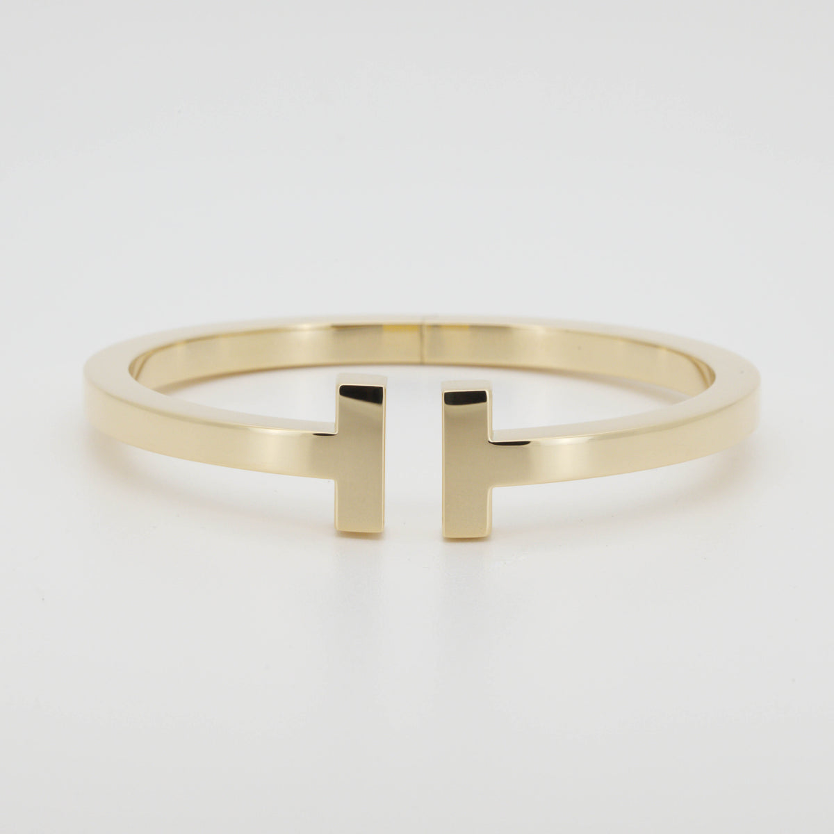 Tiffany & Co T Square Armreif 750/18k Gelbgold