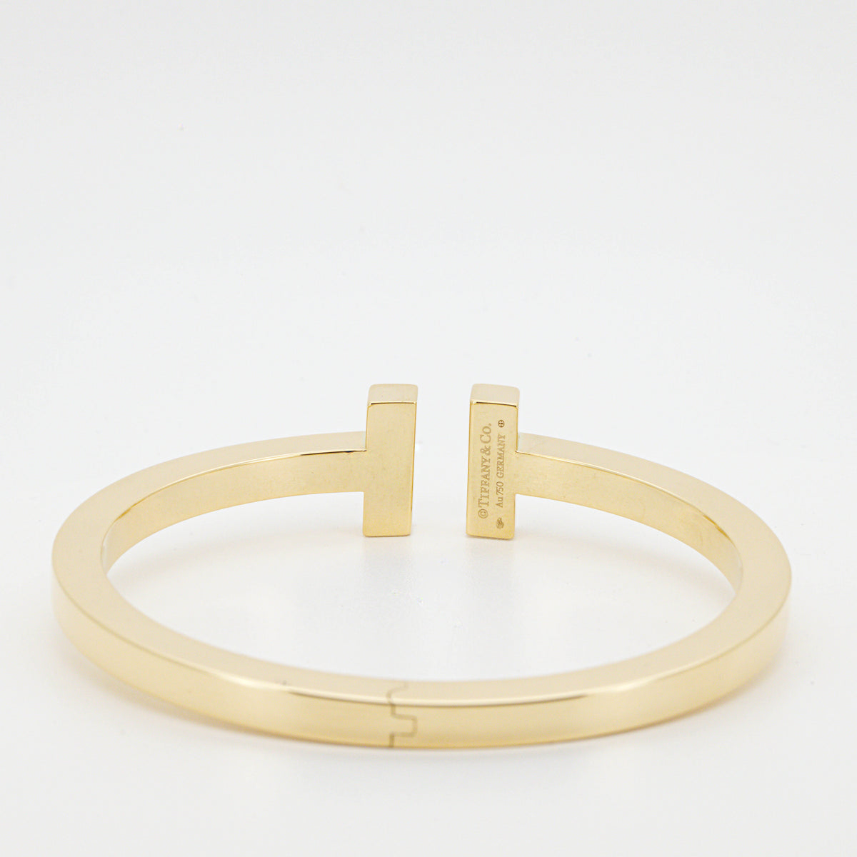 Tiffany & Co T Square Armreif 750/18k Gelbgold