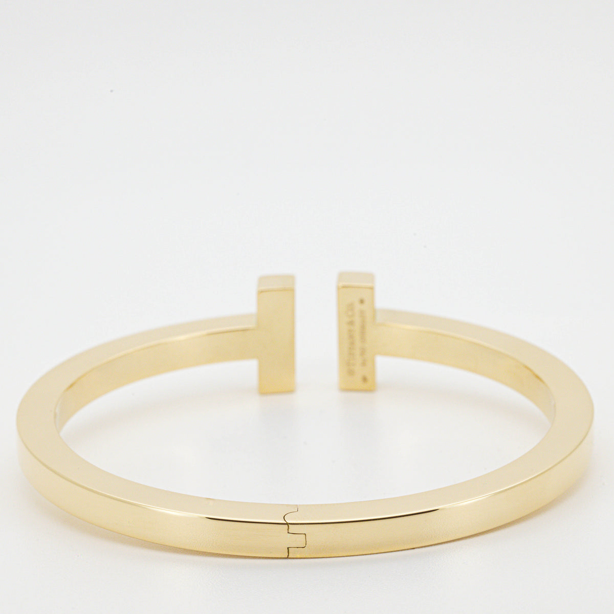 Tiffany & Co T Square Armreif 750/18k Gelbgold