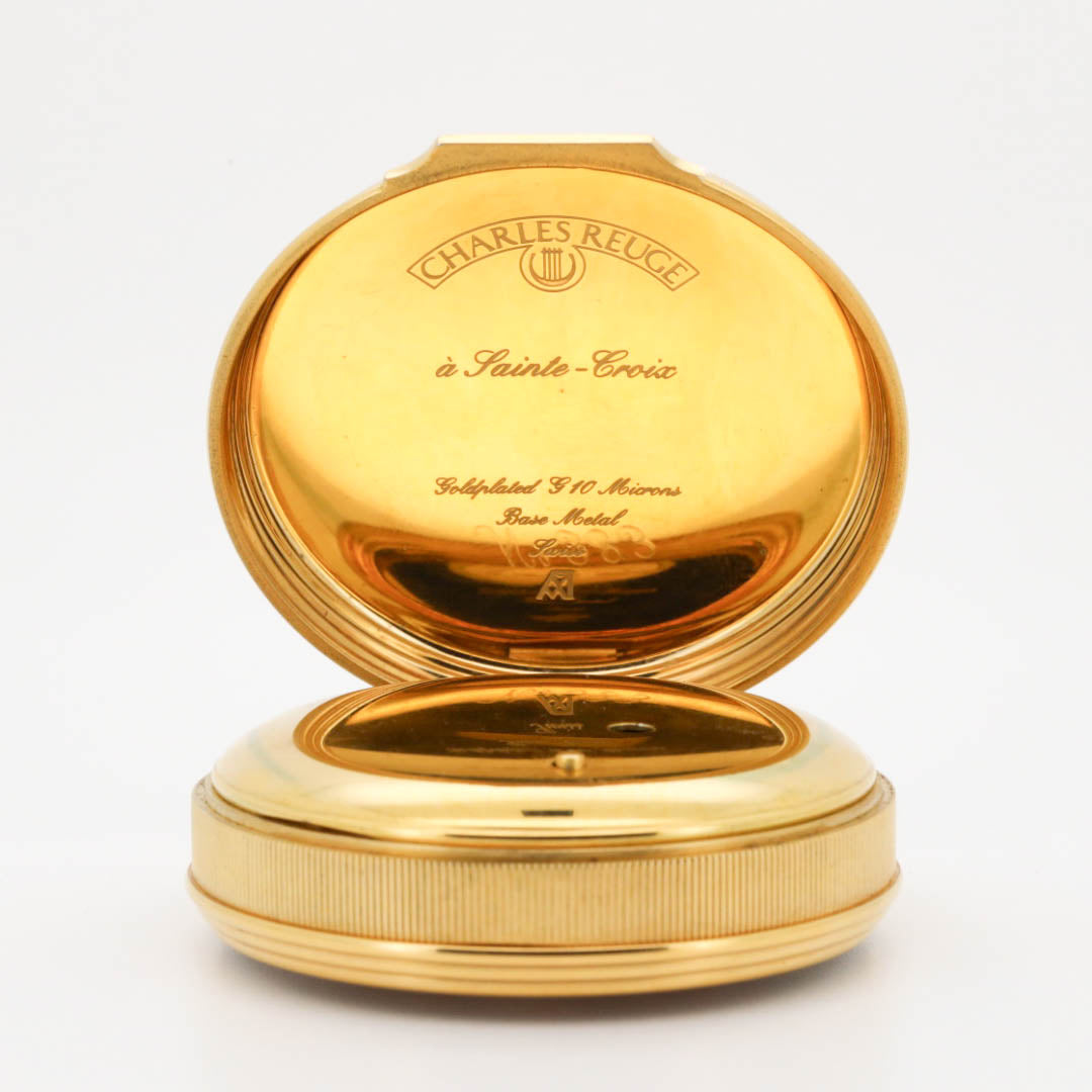 Charles Reuge Taschenuhr mit Spielwerk