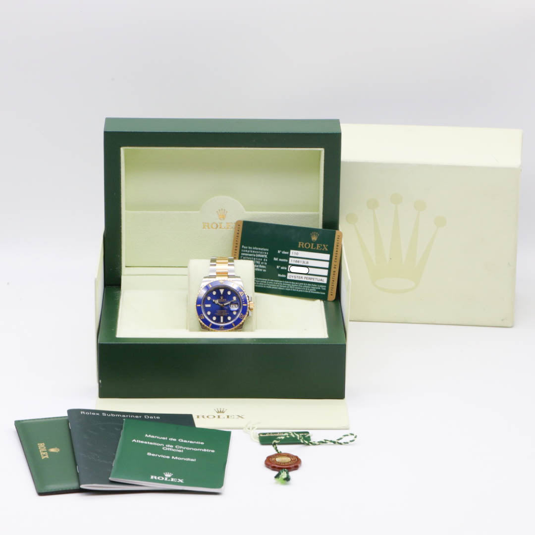 Rolex Submariner 40 116613LB Stahl/Gold Bluesy