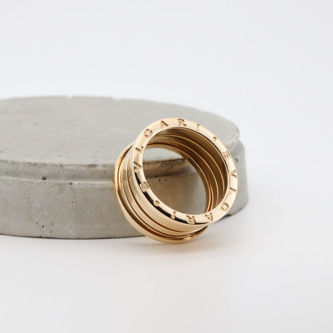 Bulgari B Zero 4 Band Ring Gelbgold 750/18k 62