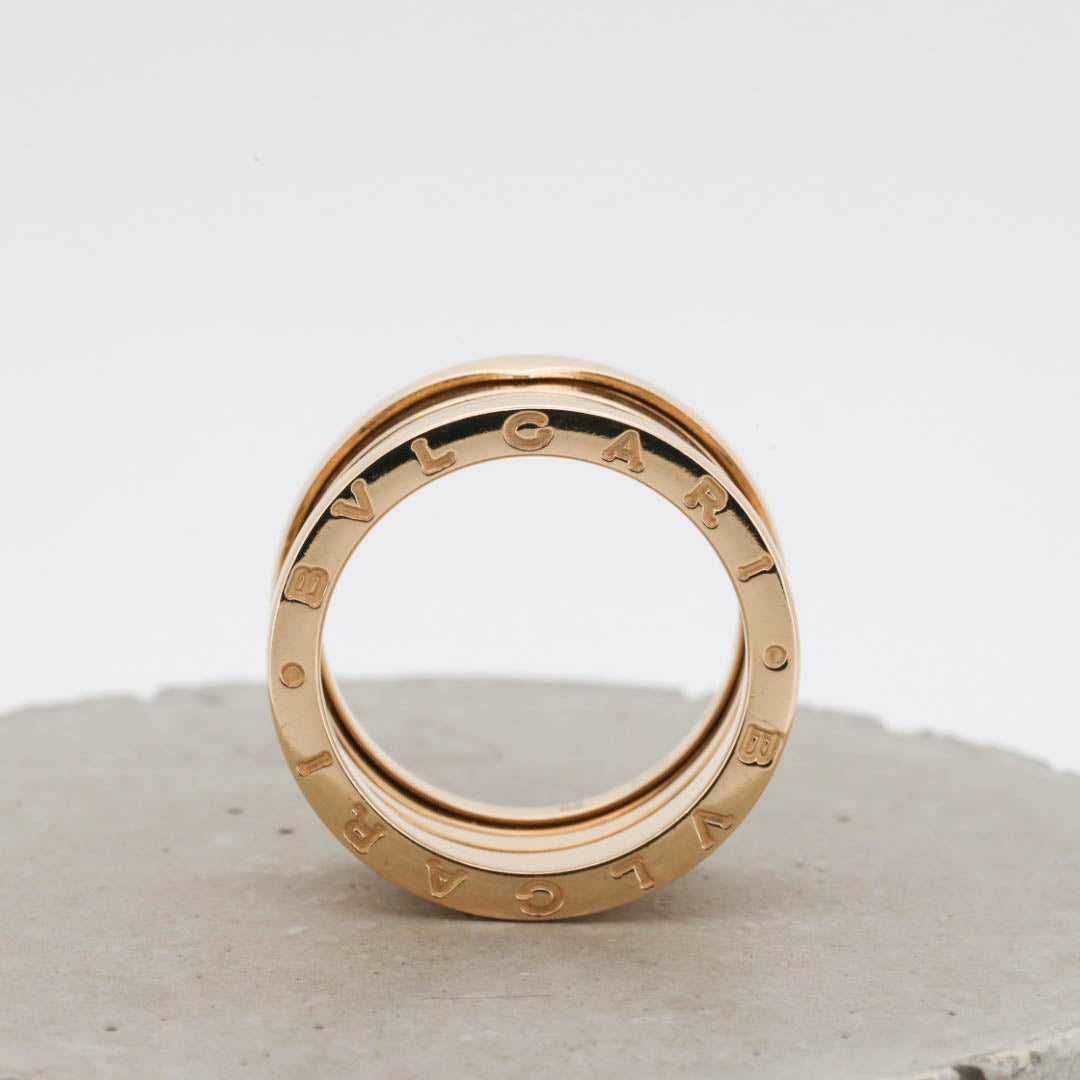 Bulgari B Zero 4 Band Ring Gelbgold 750/18k 62