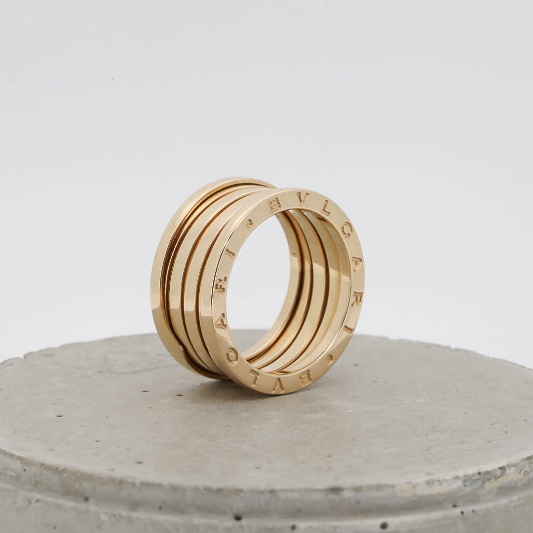 Bulgari B Zero 4 Band Ring Gelbgold 750/18k 62