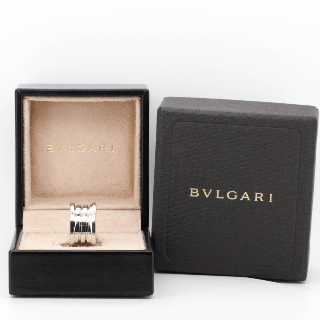Bulgari B Zero 4 Band Ring Weißgold 750/18k 57