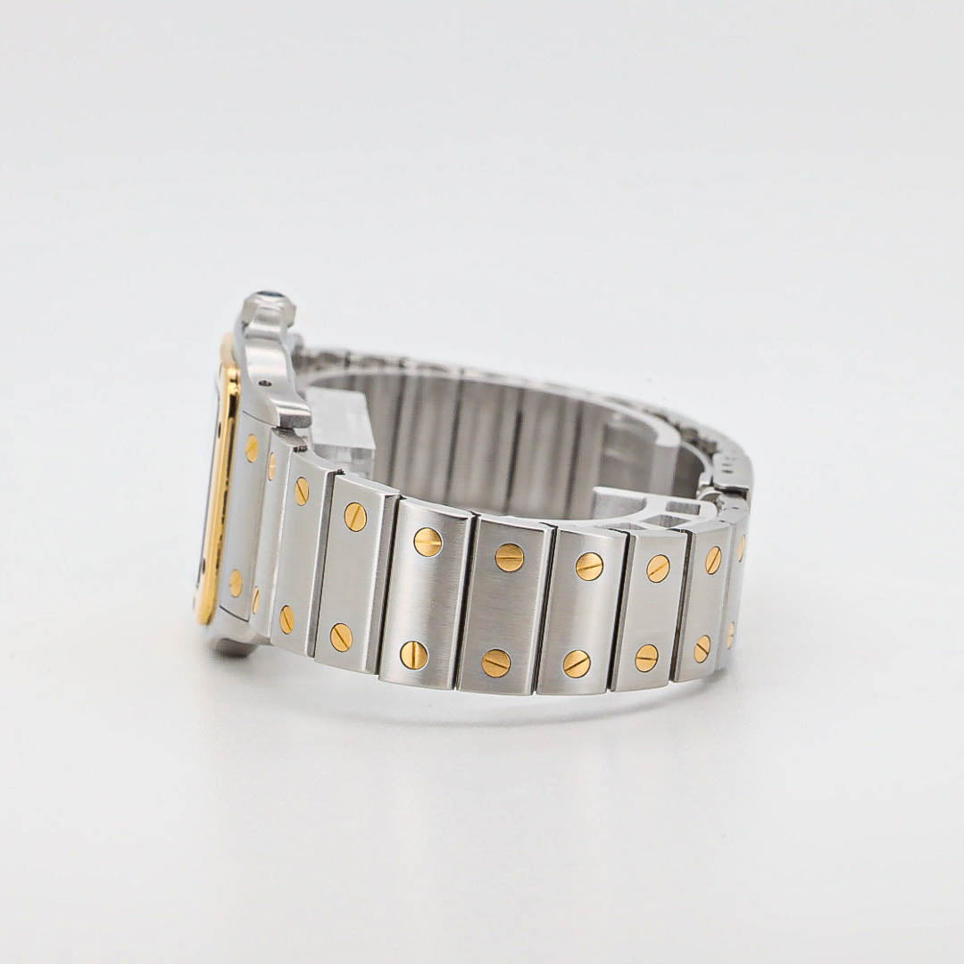Cartier Santos Galbee 29x41mm 187901 Stahl Gold