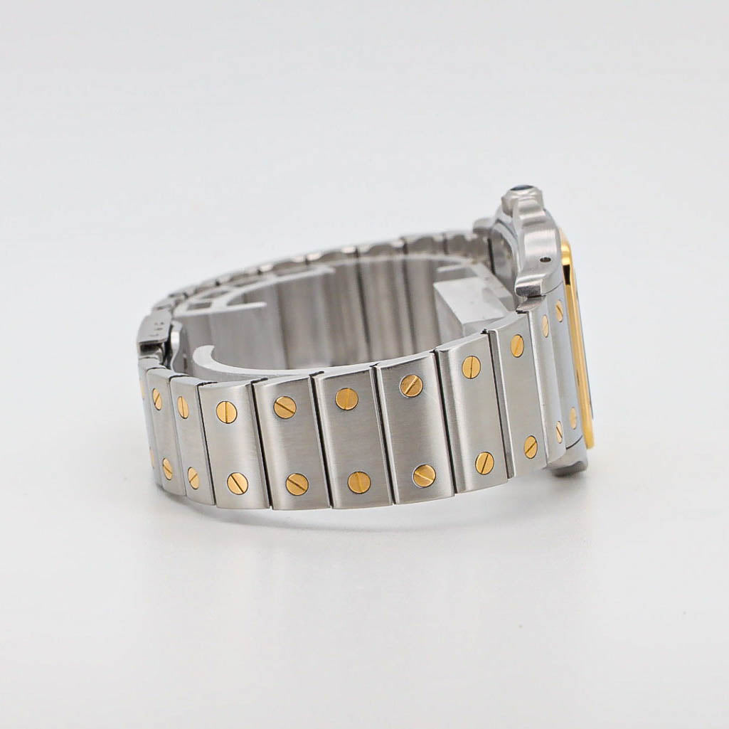 Cartier Santos Galbee 29x41mm 187901 Stahl Gold
