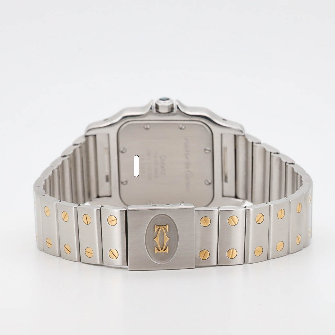 Cartier Santos Galbee 29x41mm 187901 Stahl Gold