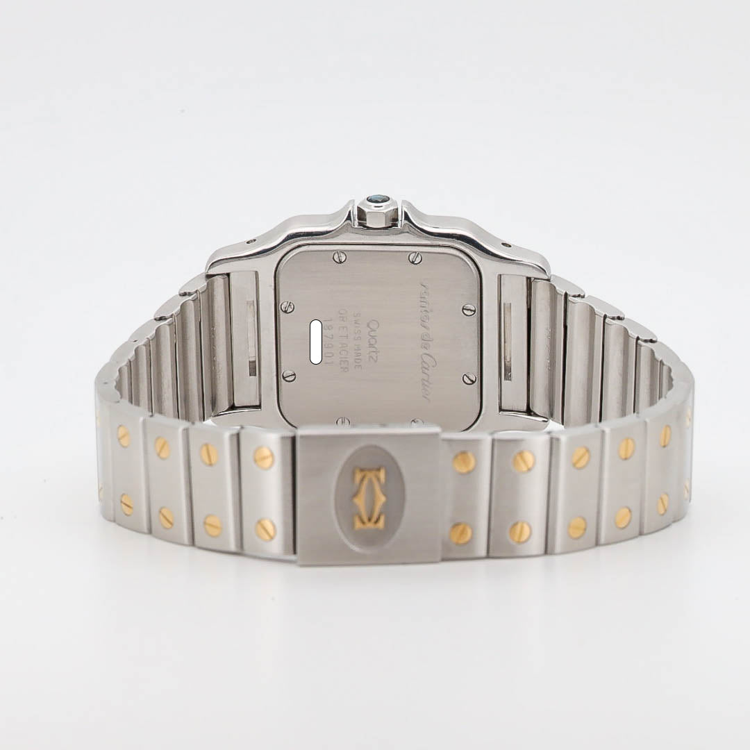 Cartier Santos Galbee 29x41mm 187901 Stahl Gold