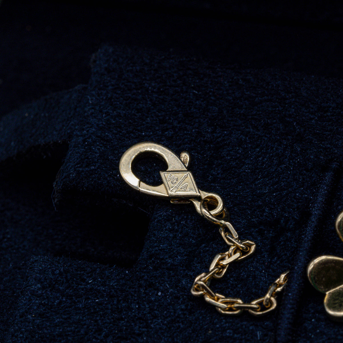 Van Cleef & Arpels Frivole Armband 5 Blüten 18K Gelbgold Diamanten