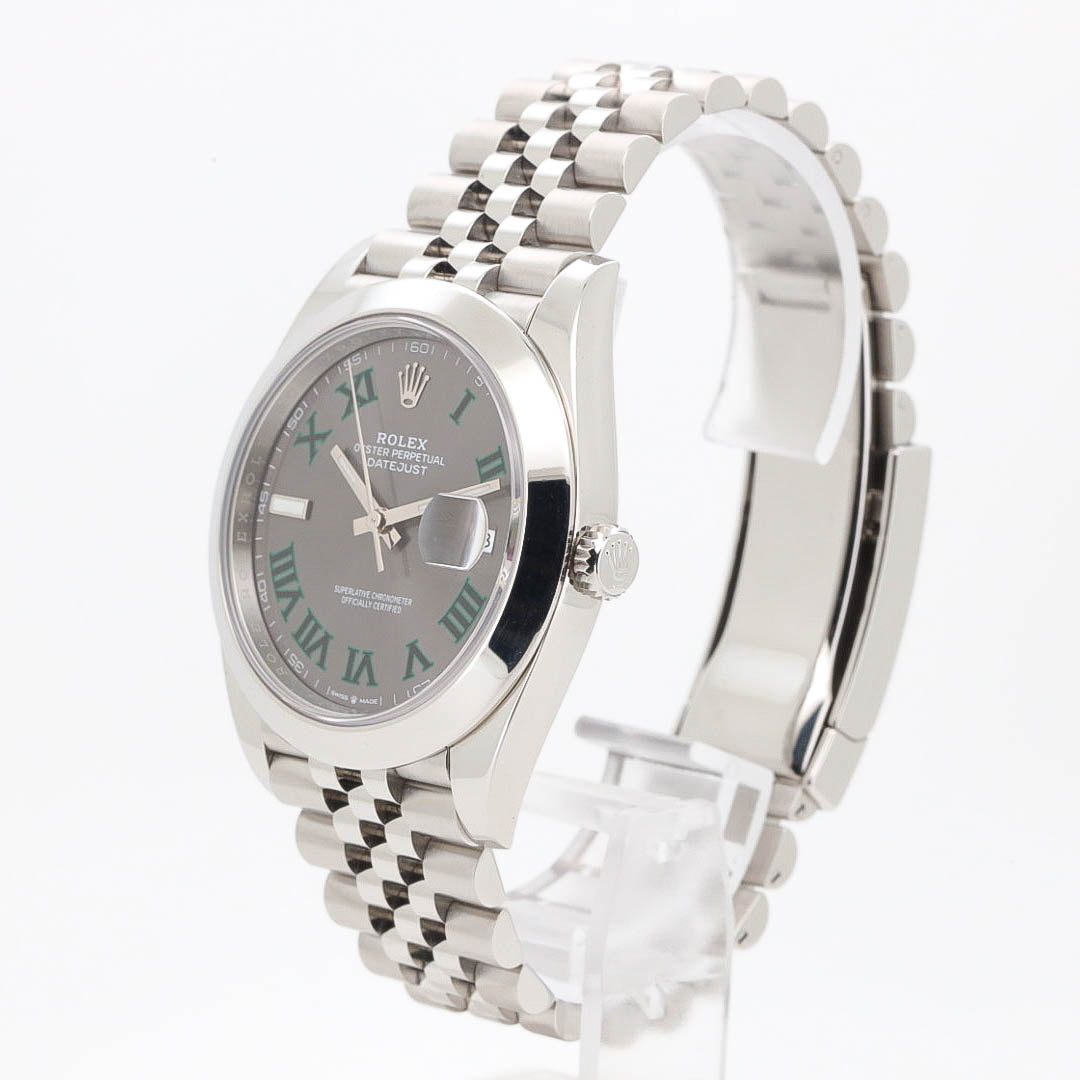 Rolex Datejust 41 126300 Wimbledon Jubille Full Set