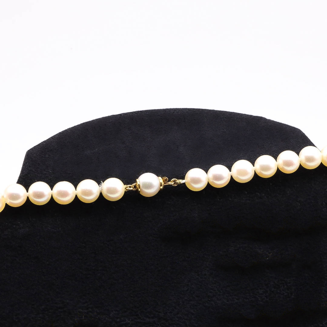 Original Vintage Cartier Panthere Perlenkette 750/18k