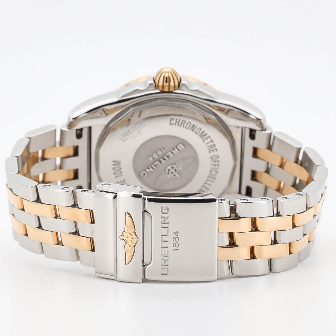 Breitling Galactic 36mm C37330 Mother of Pearl Automatik Stahl-Gold