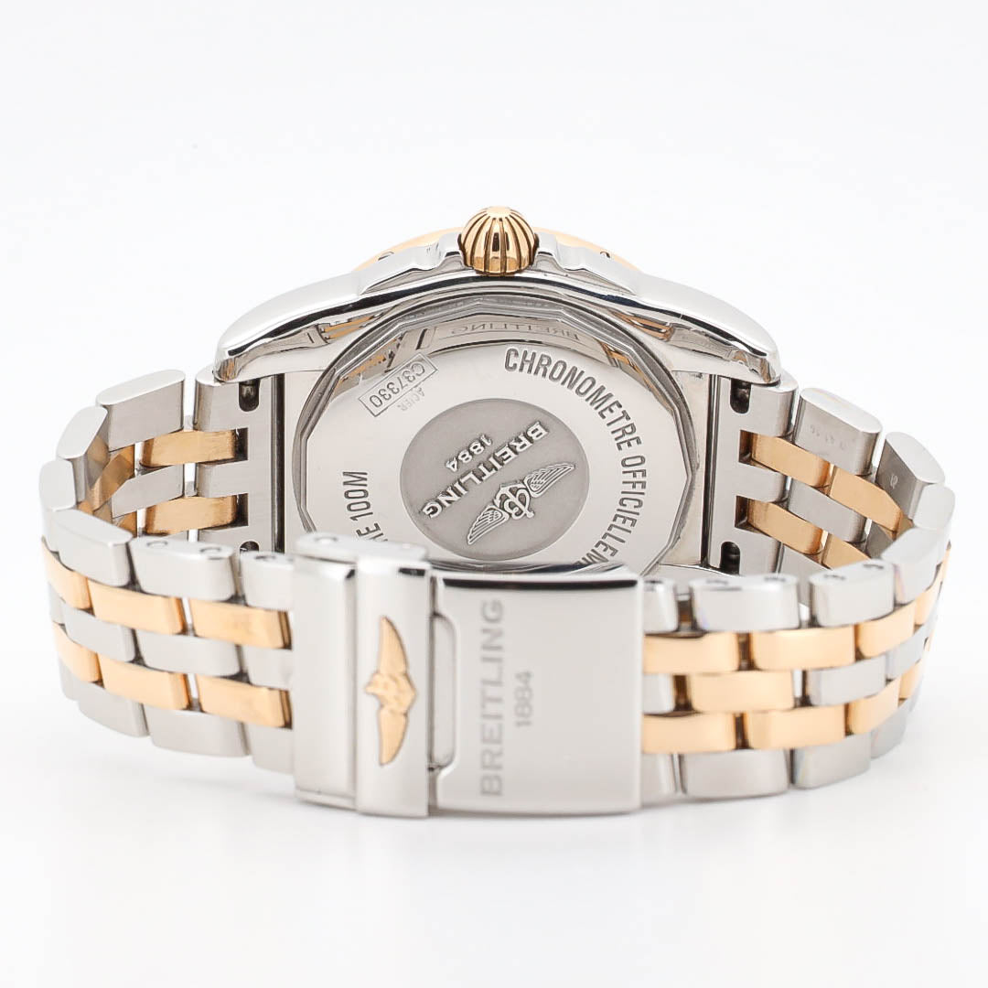 Breitling Galactic 36mm C37330 Mother of Pearl Automatik Stahl-Gold