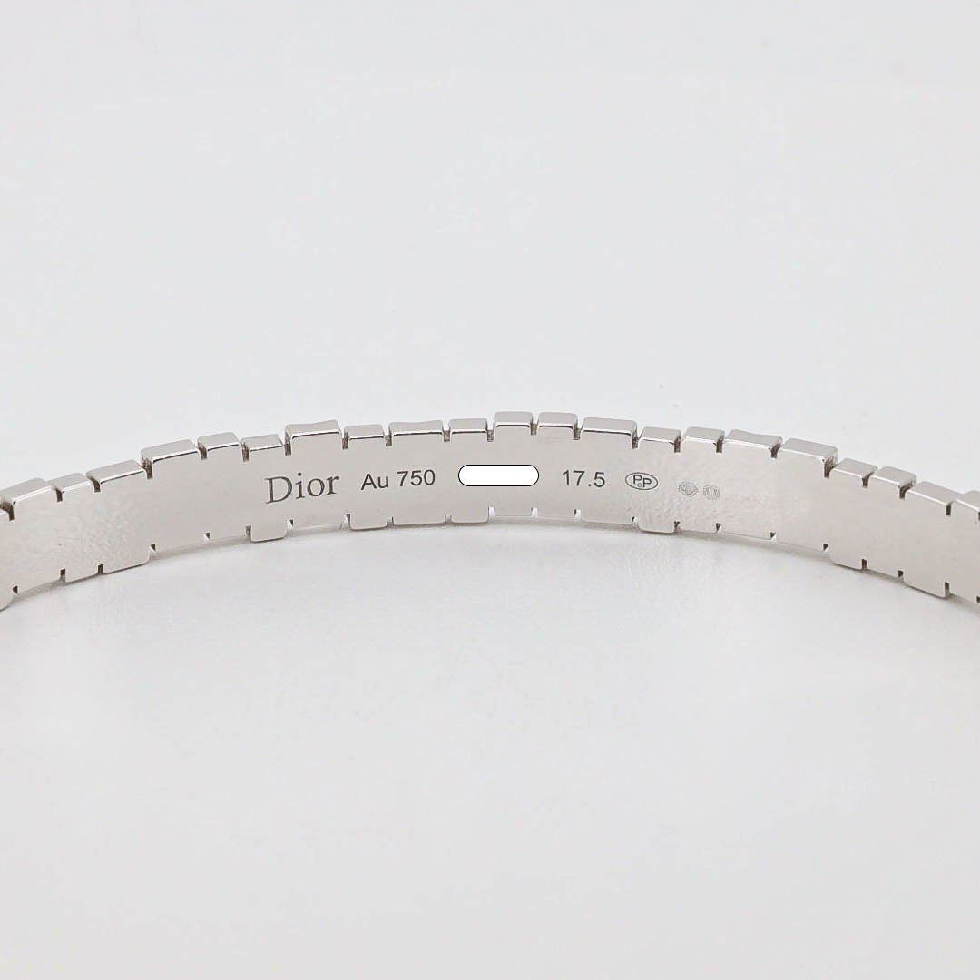 Dior Gem Armreif Weißgold 750/18k 17,5 JGEM95055