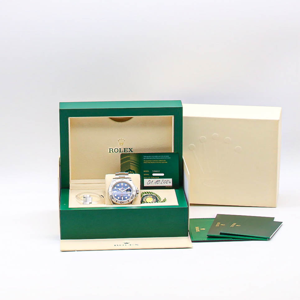 Rolex Yacht-Master 40 126622 Blue Dial Full Set