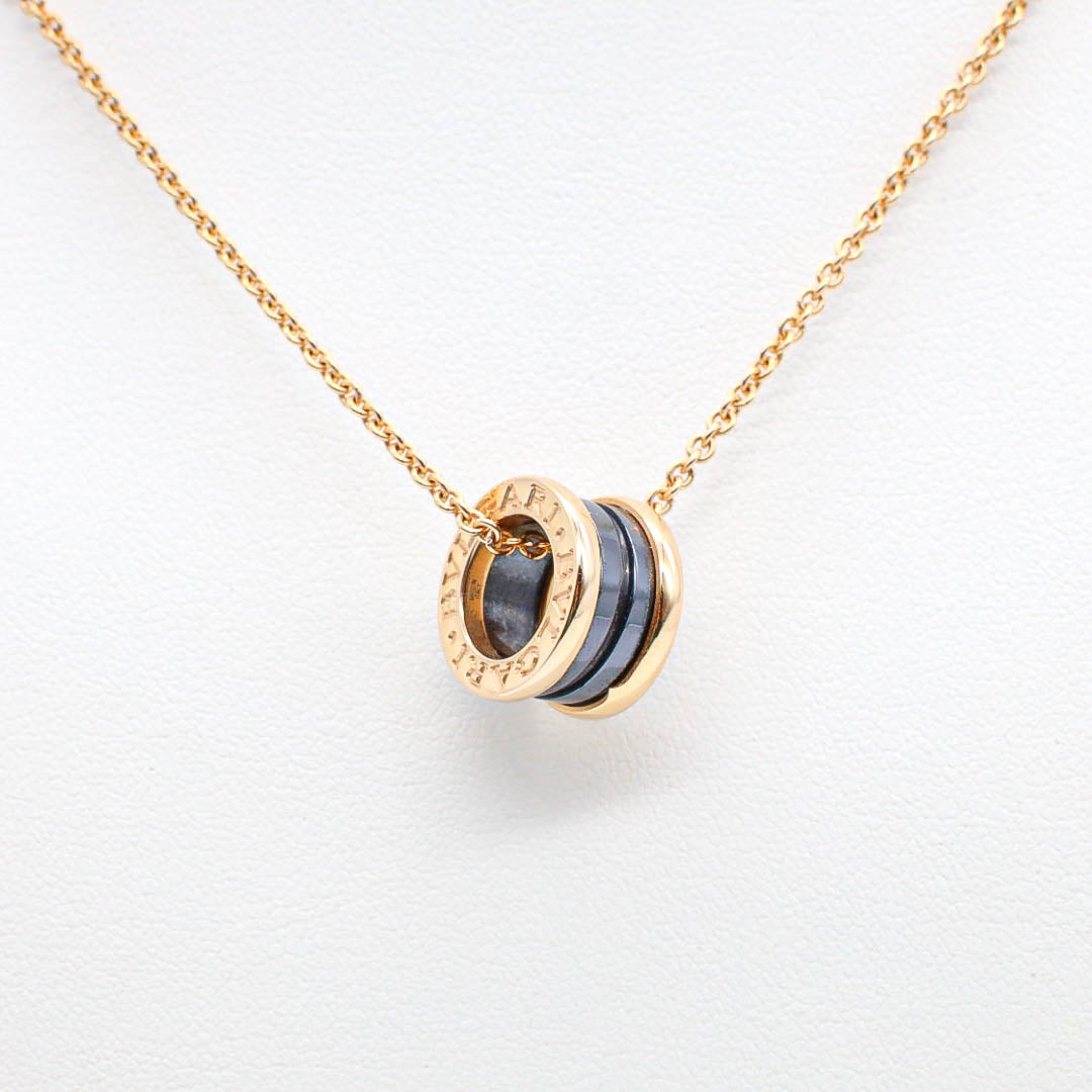 Bulgari B Zero Halskette mit Anhänger 750/18k Keramik AFR1091 DifVS