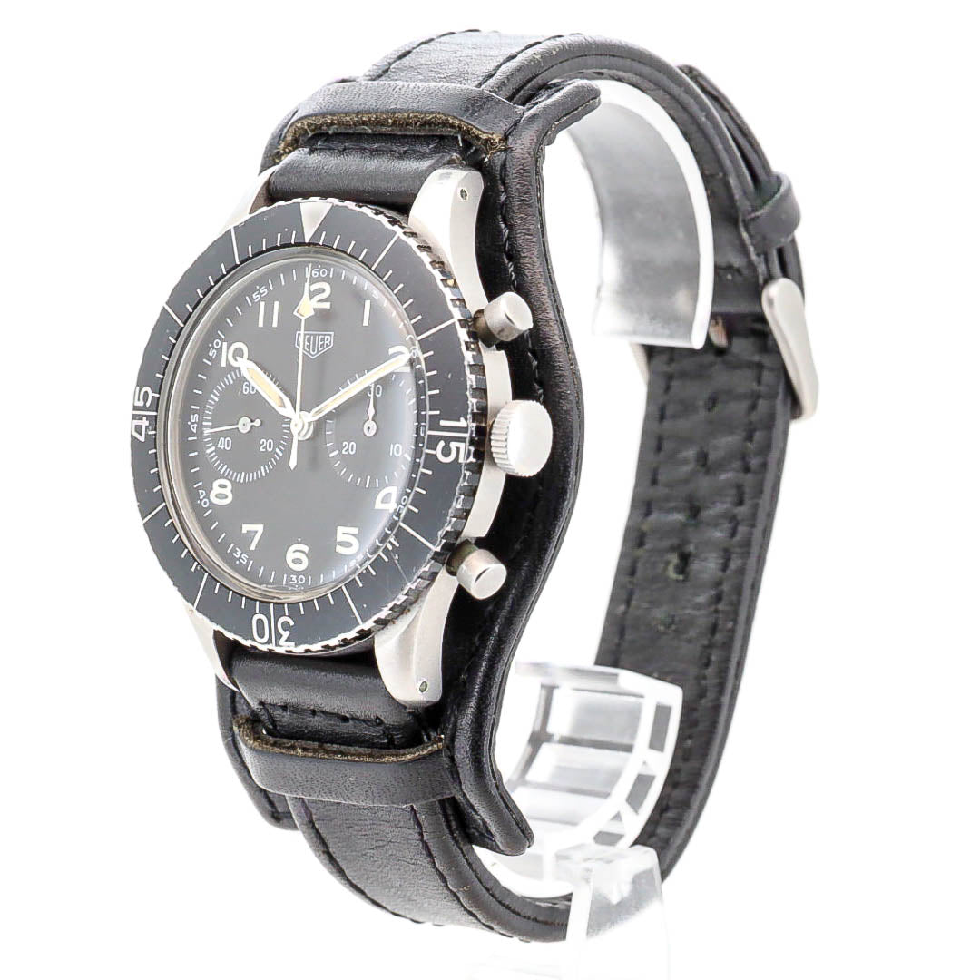 Heuer Bundeswehr Flyback Chronograph 43mm 1550 DifVS AFR1093