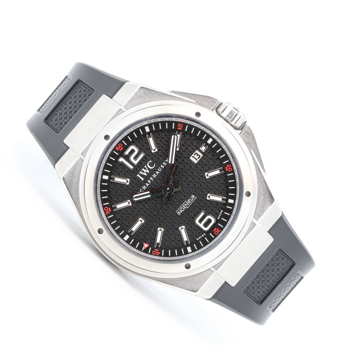IWC Ingenieur 46 Mission Earth IW323601 Edelstahl Kautschuk Dif VS
