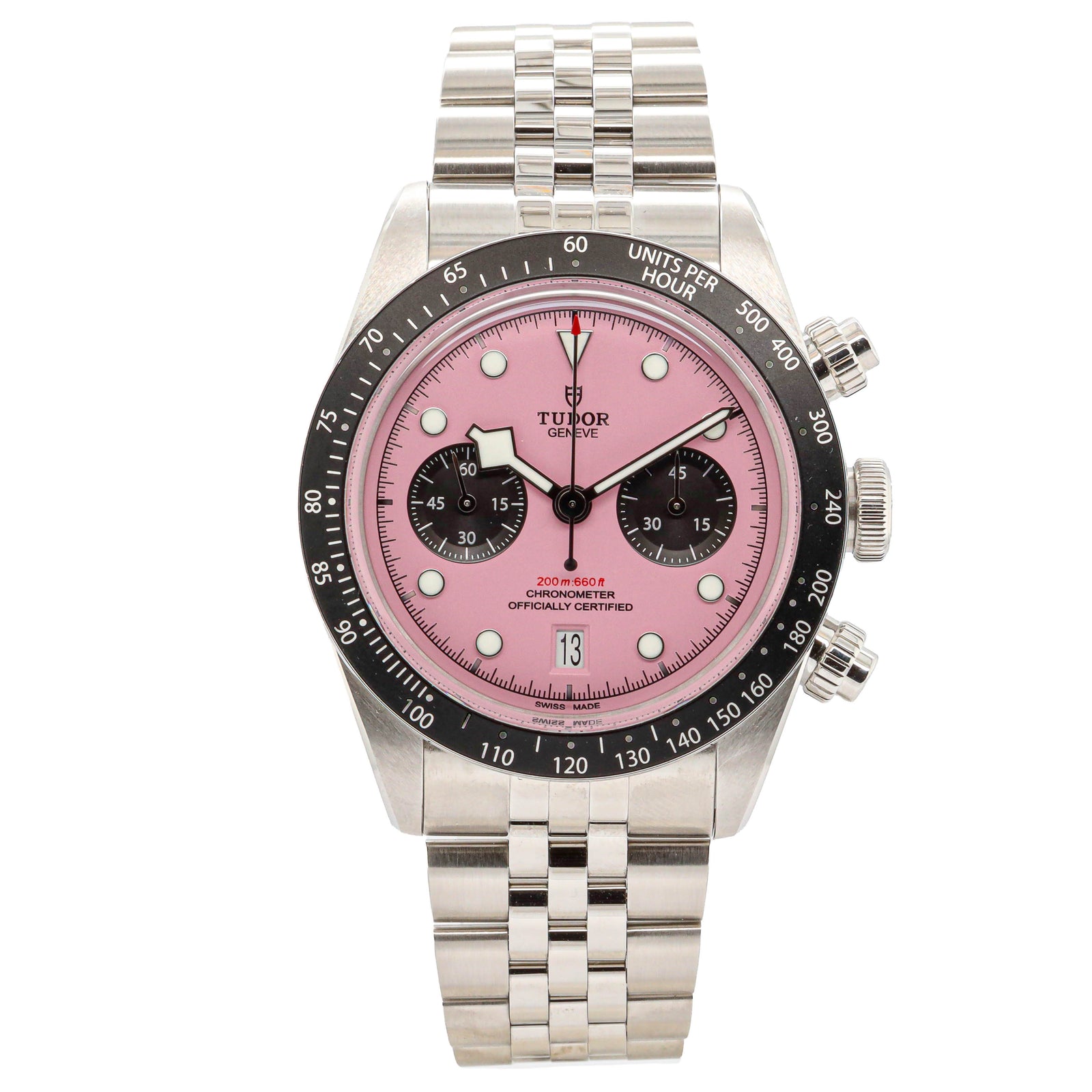 Tudor Black Bay Chrono 41 79360N Inter Miami Pink Dial 12/25