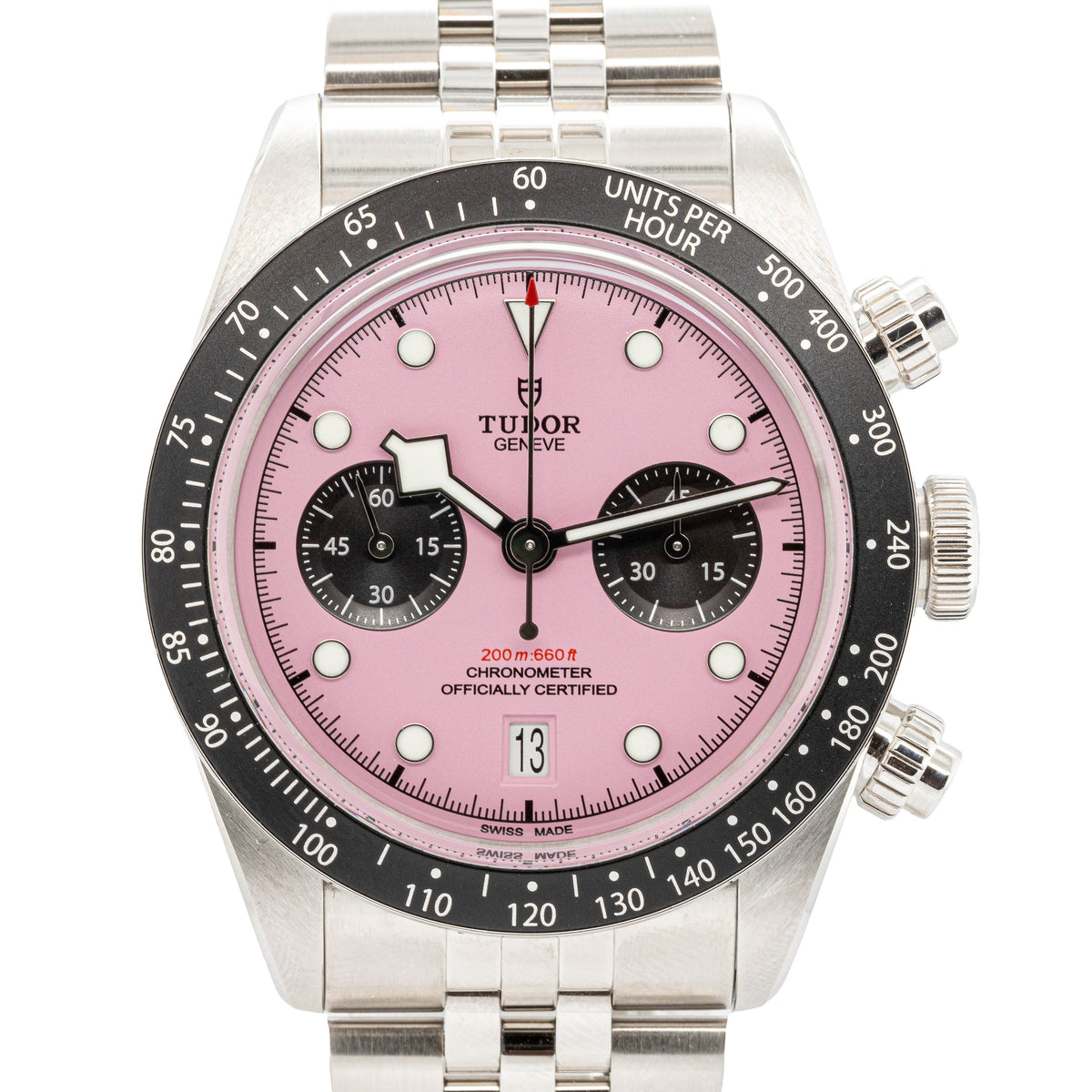 Tudor Black Bay Chrono 41 79360N Inter Miami Pink Dial 12/25