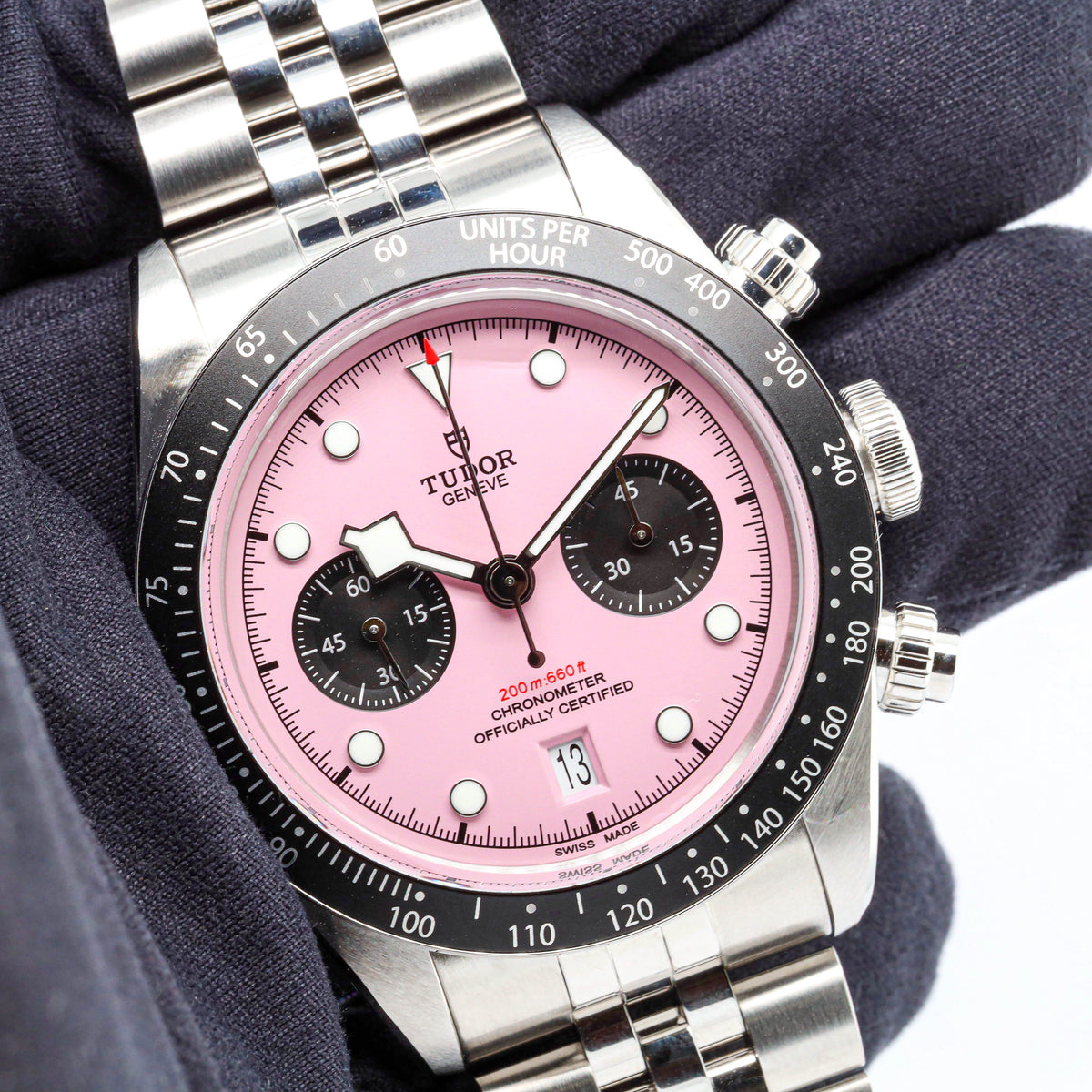 Tudor Black Bay Chrono 41 79360N Inter Miami Pink Dial 12/25