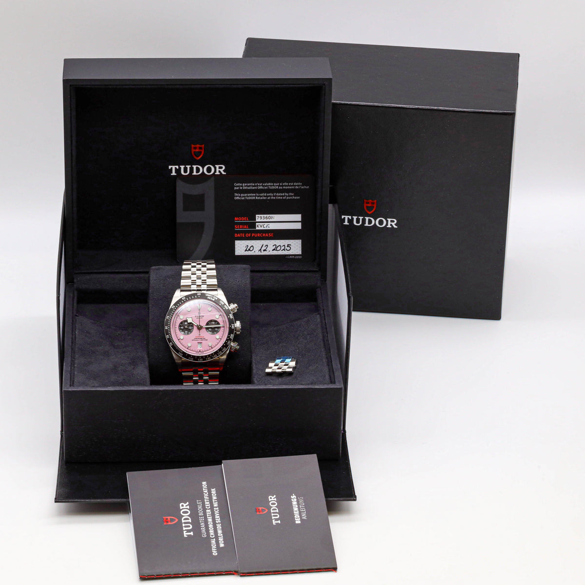 Tudor Black Bay Chrono 41 79360N Inter Miami Pink Dial 12/25