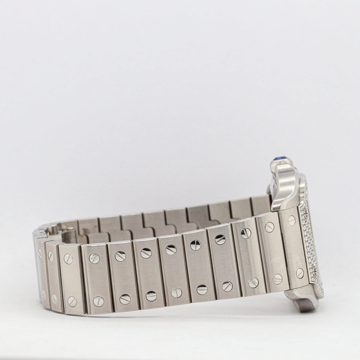 Cartier Santos 35,1 x 42 W4SA0005 Medium Diamonds 09/25 Rechnug DE