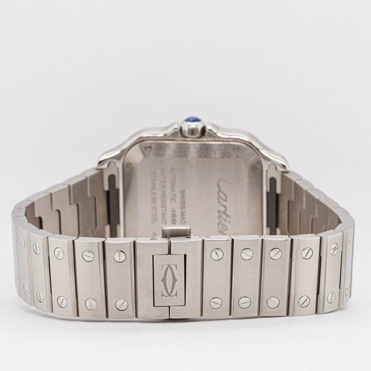 Cartier Santos 35,1 x 42 W4SA0005 Medium Diamonds 09/25 Rechnug DE