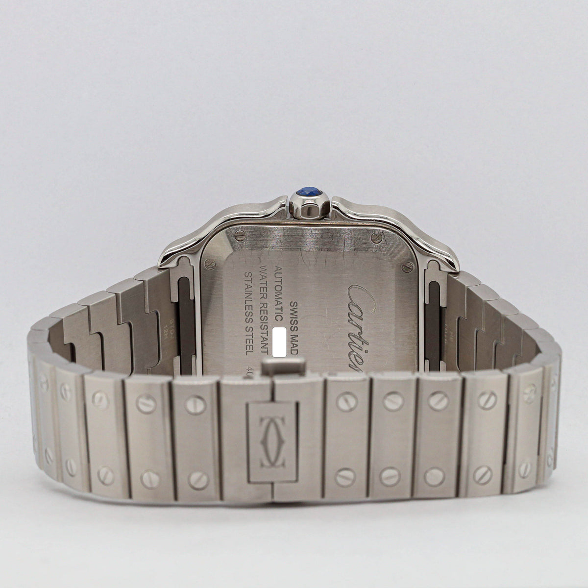 Cartier Santos 35,1 x 42 W4SA0005 Medium Diamonds 09/25 Rechnug DE
